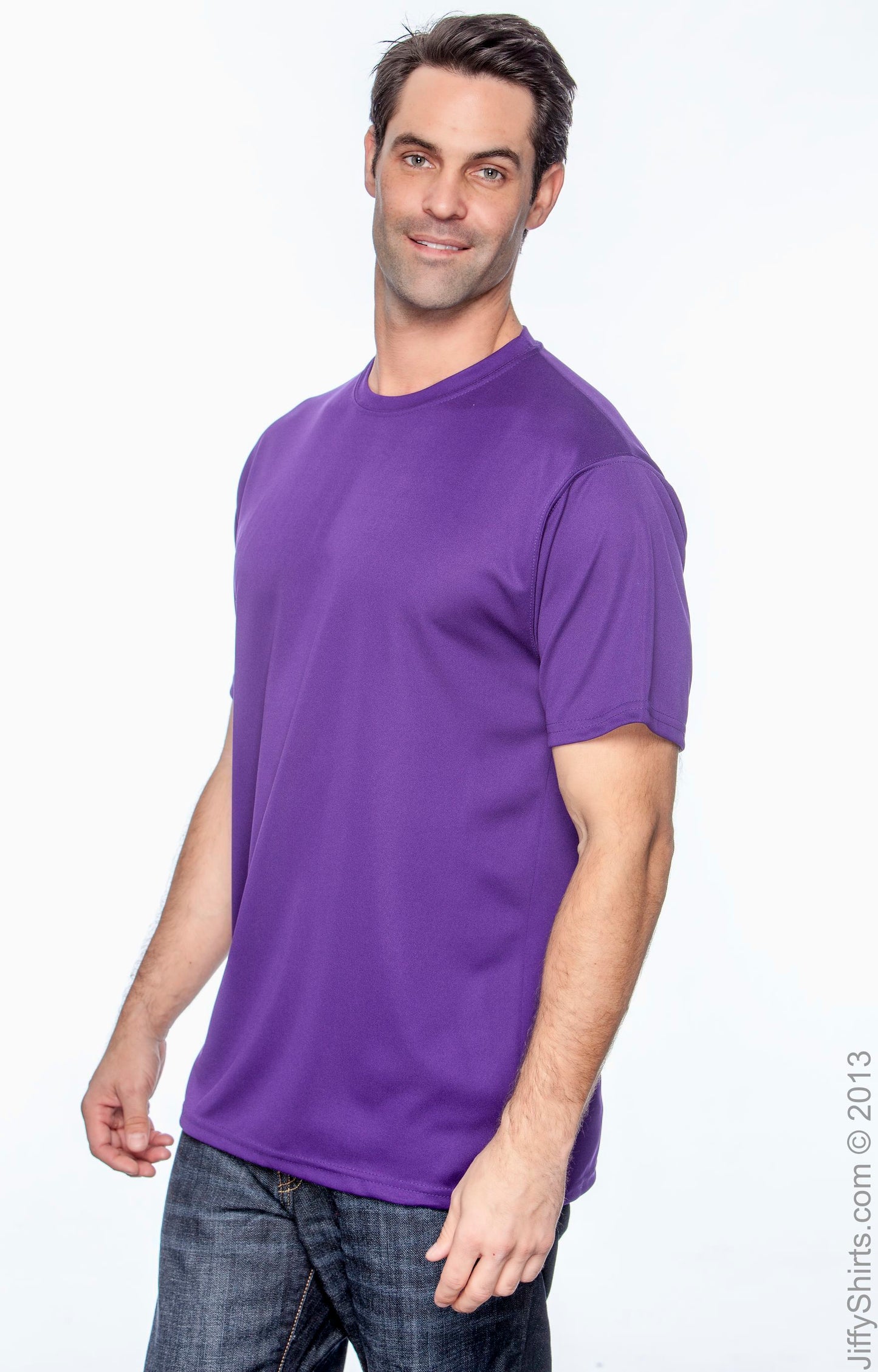 Unisex Wicking T-Shirt - Purple
