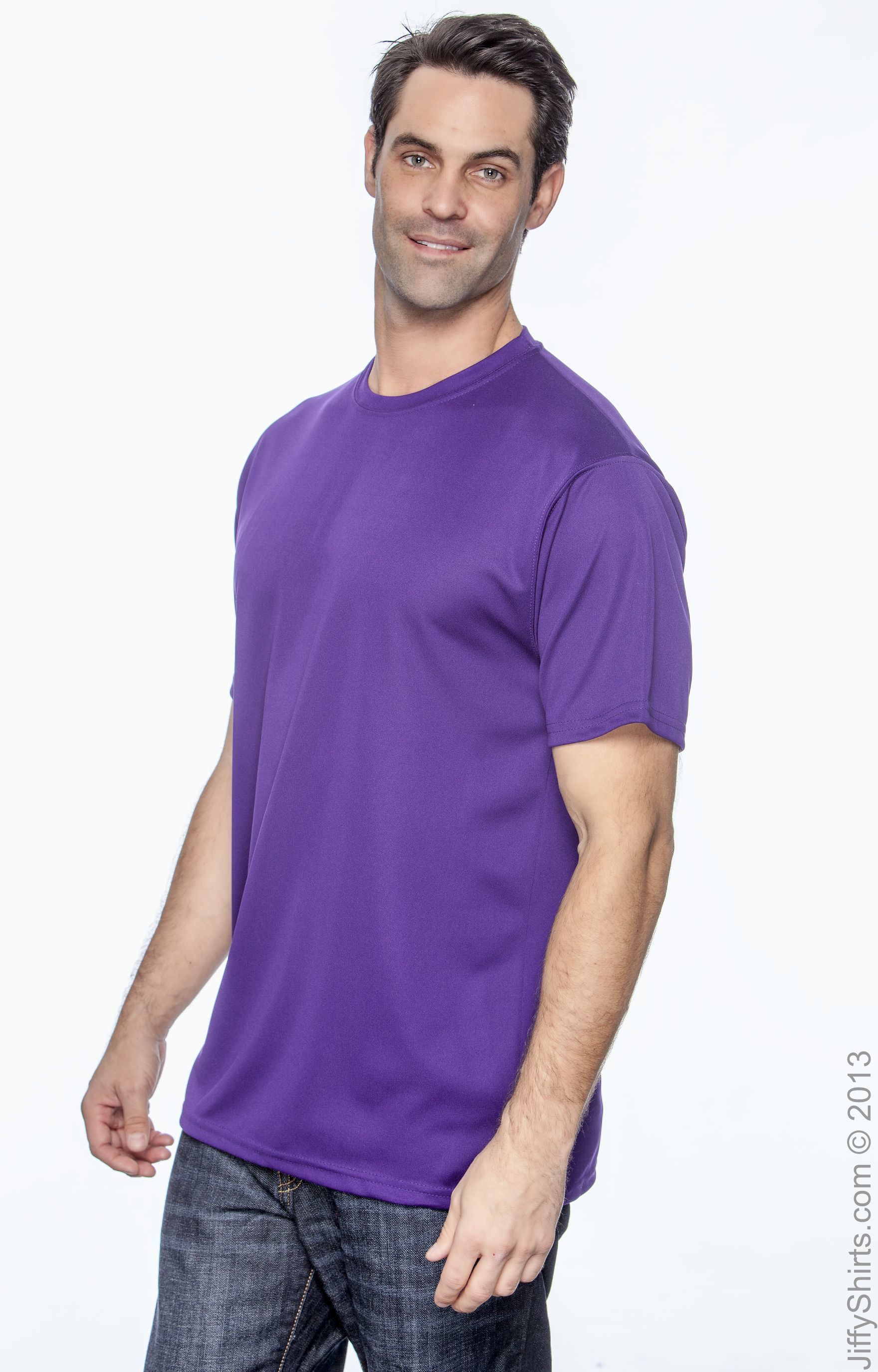 Unisex Wicking T-Shirt - Purple