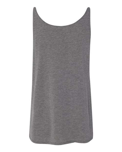 BELLA + CANVAS 8838 Grey Triblend — back