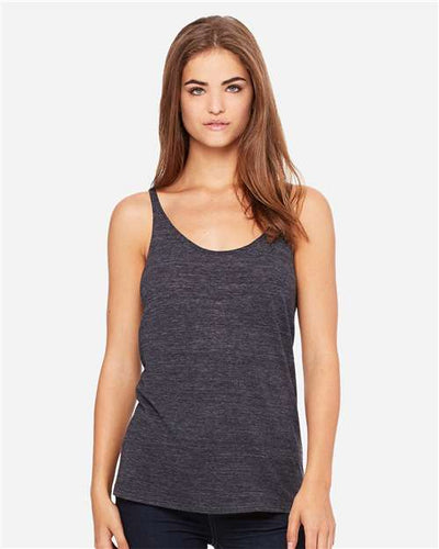 BELLA + CANVAS 8838 Charcoal Black Slub — on model front