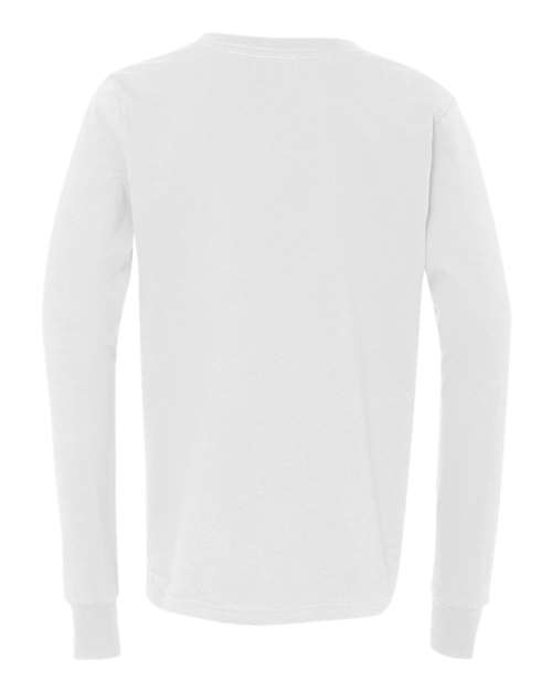 BELLA + CANVAS 3501Y White — back
