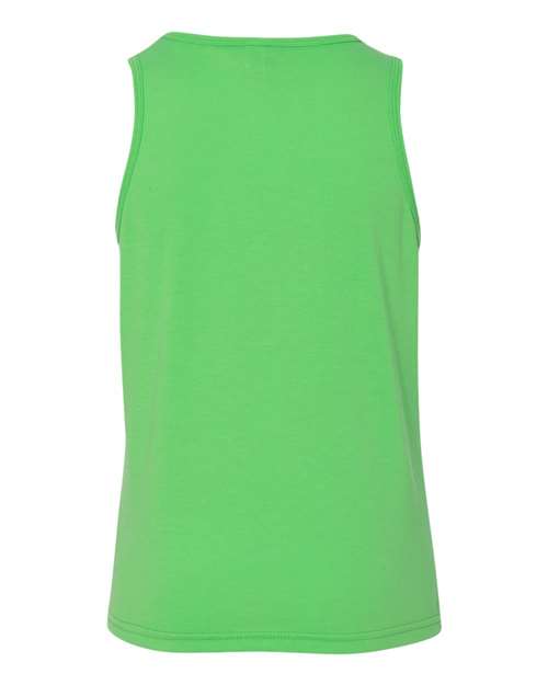 BELLA + CANVAS 3480Y Neon Green — back