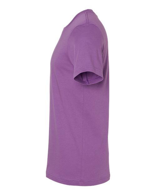 BELLA + CANVAS 3001 Royal Purple — direct side