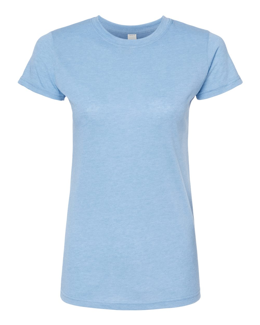Women's Poly-Rich Slim Fit Tee - Heather Athletic Blue