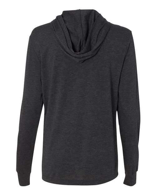 BELLA + CANVAS 3512 Charcoal Black Triblend — back