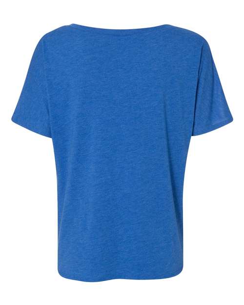 BELLA + CANVAS 8815 True Royal Triblend — back