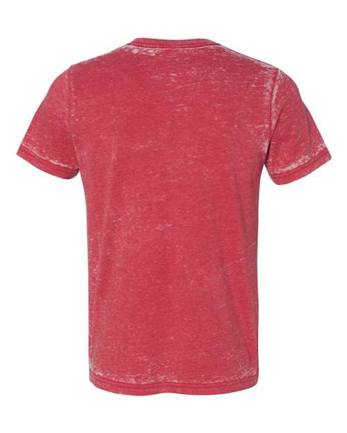 BELLA + CANVAS 3650 Red Acid Wash — back