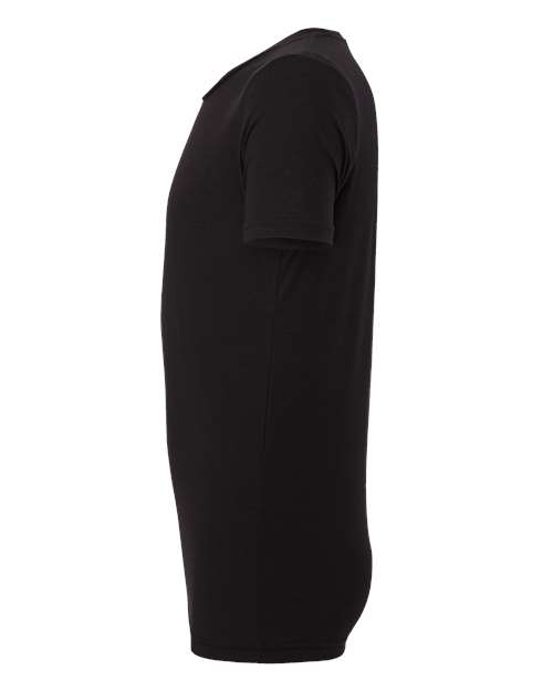 BELLA + CANVAS 3413 Solid Black Triblend — direct side
