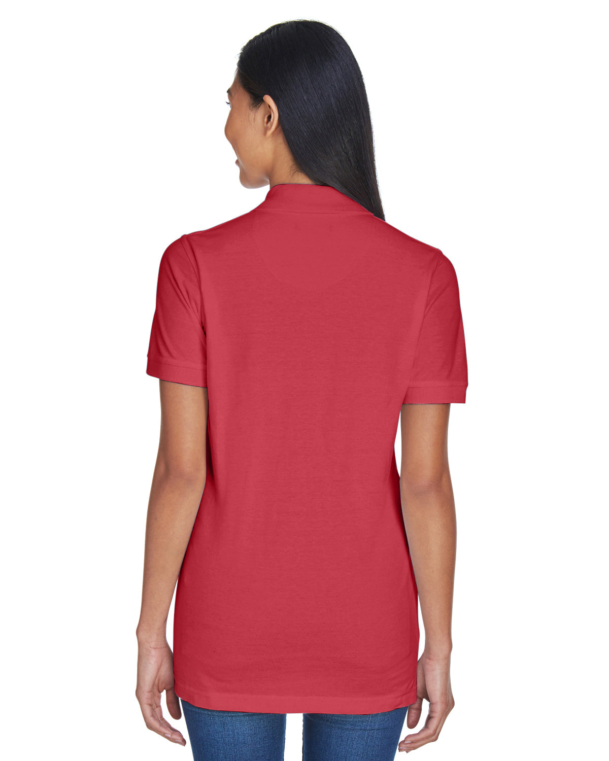Women's Classic Piqué Polo - Cardinal