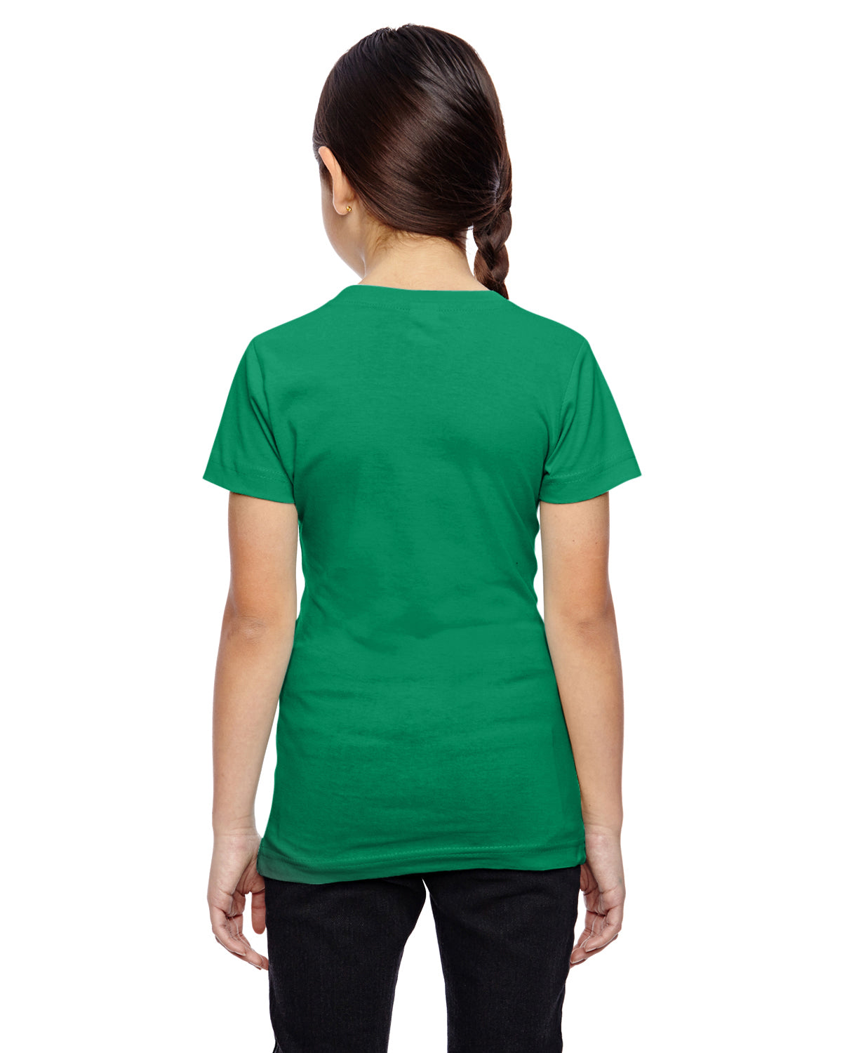 Girls' Fine Jersey T-Shirt - Kelly