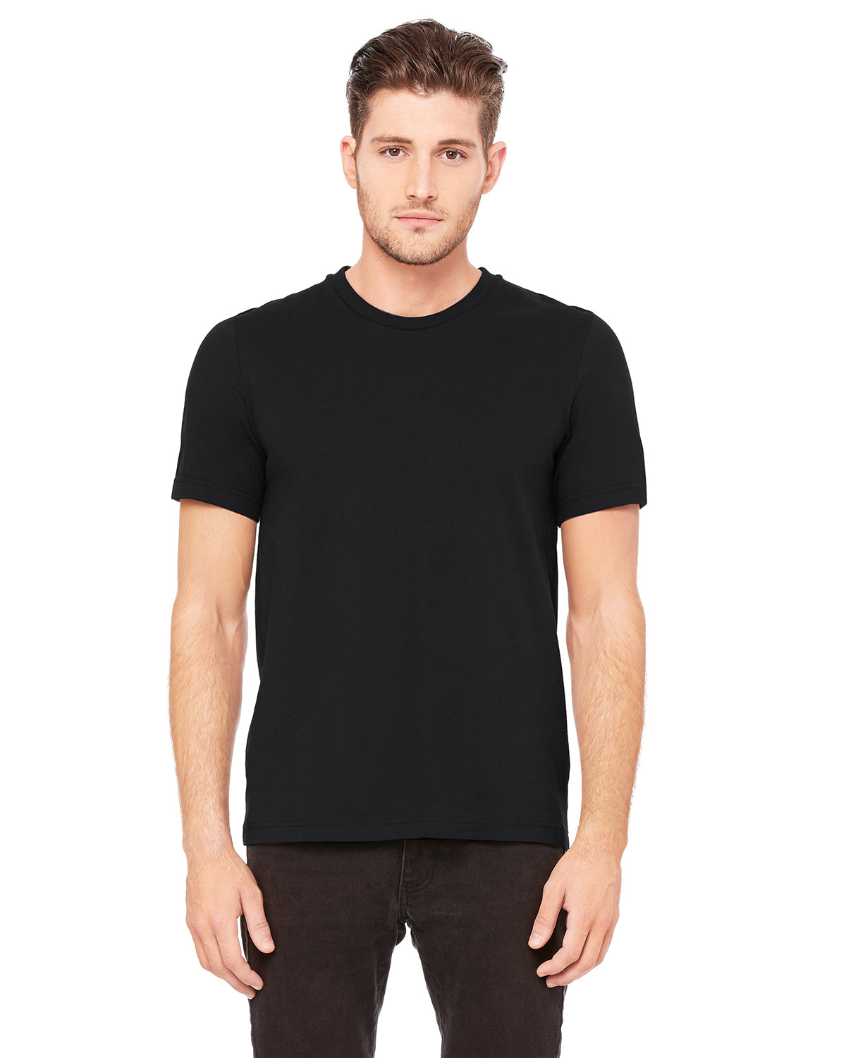 Unisex Heavyweight Crew T-Shirt - Black