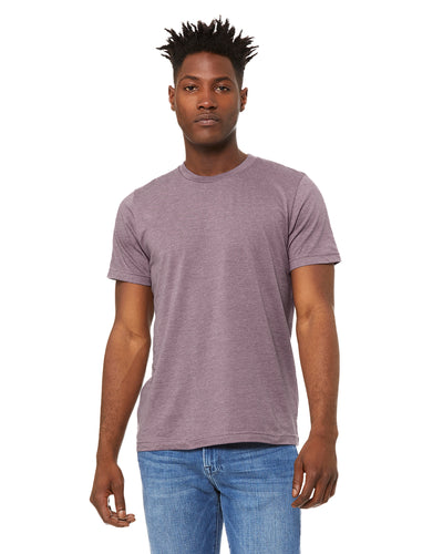 Unisex Heather CVC T-Shirt - Heather Purple
