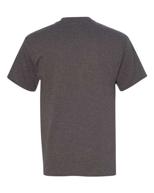 Hanes 5590 Charcoal Heather — back