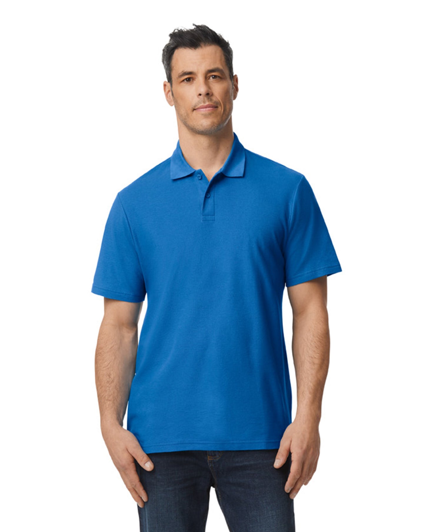 Softstyle Unisex Pique Polo - Royal
