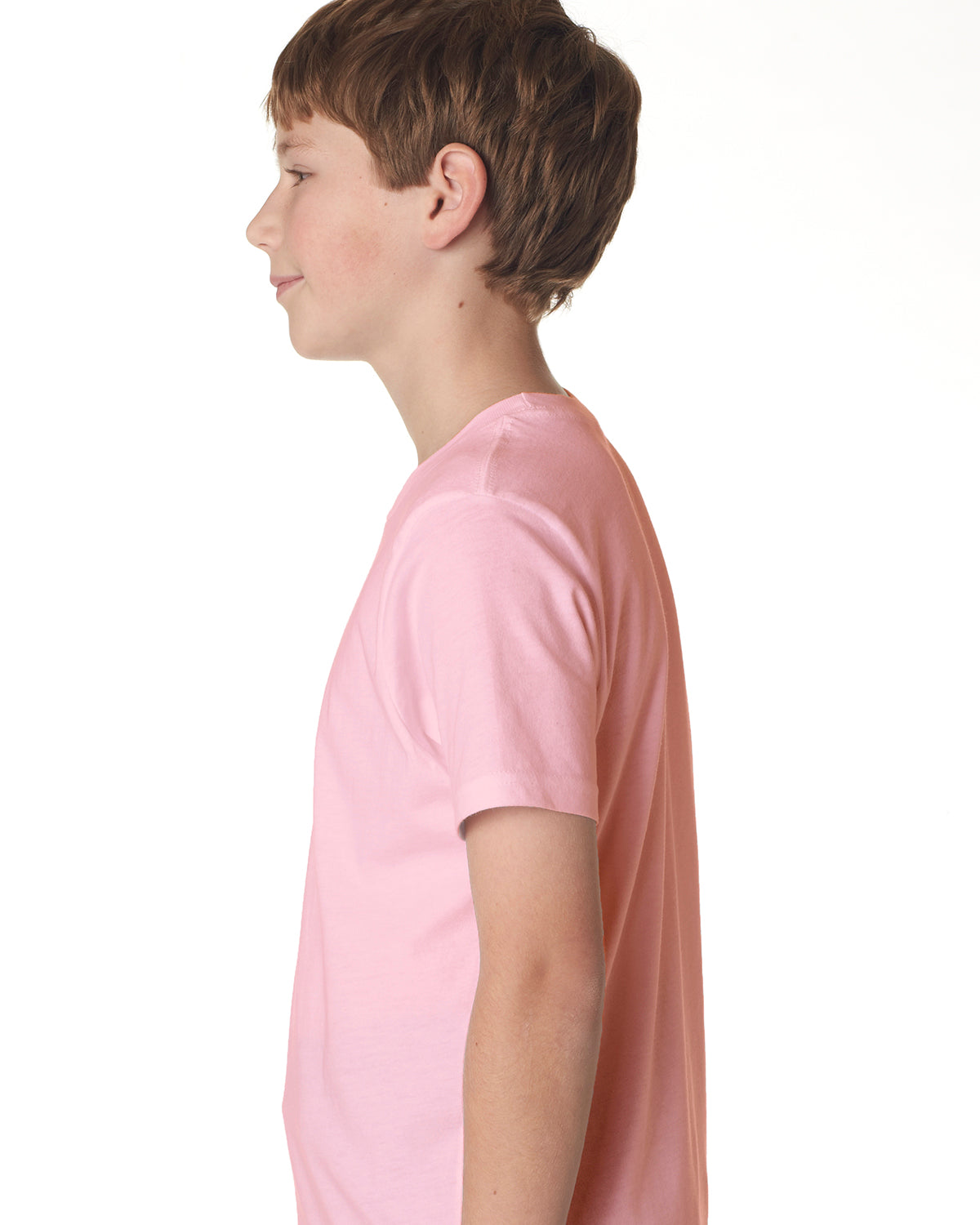 Youth Cotton Crew - Light Pink