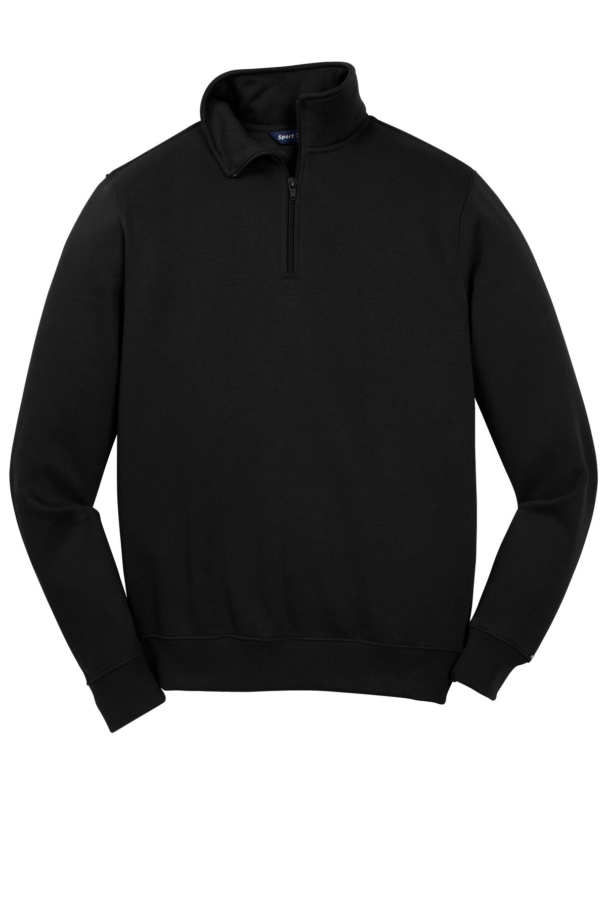 1/4-Zip Sweatshirt - Black