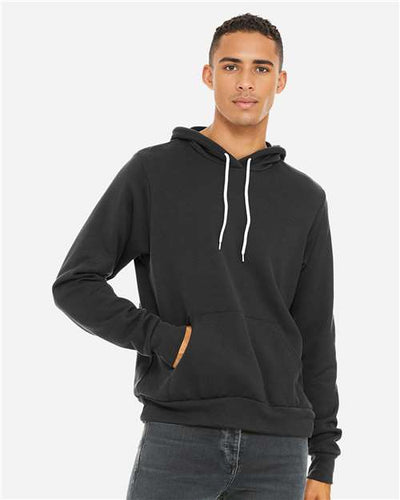 BELLA + CANVAS 3719 Dark Grey — on model front