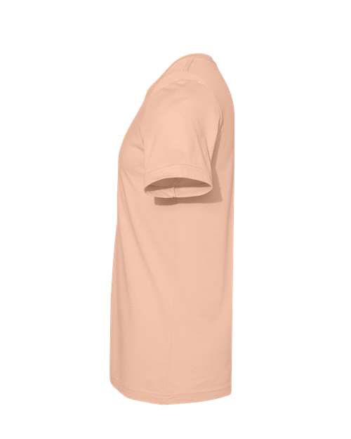 BELLA + CANVAS 3001 Peach — direct side