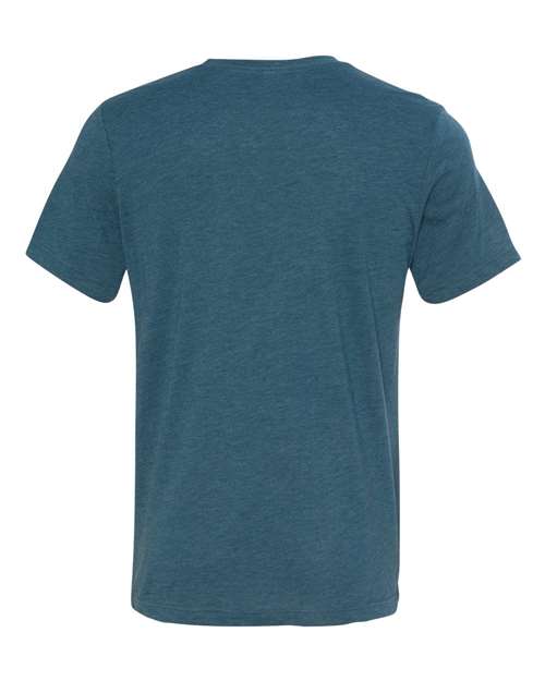 BELLA + CANVAS 3413 Steel Blue Triblend — back