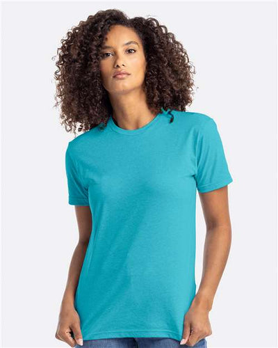 Next Level 6210 Bondi Blue — on model front