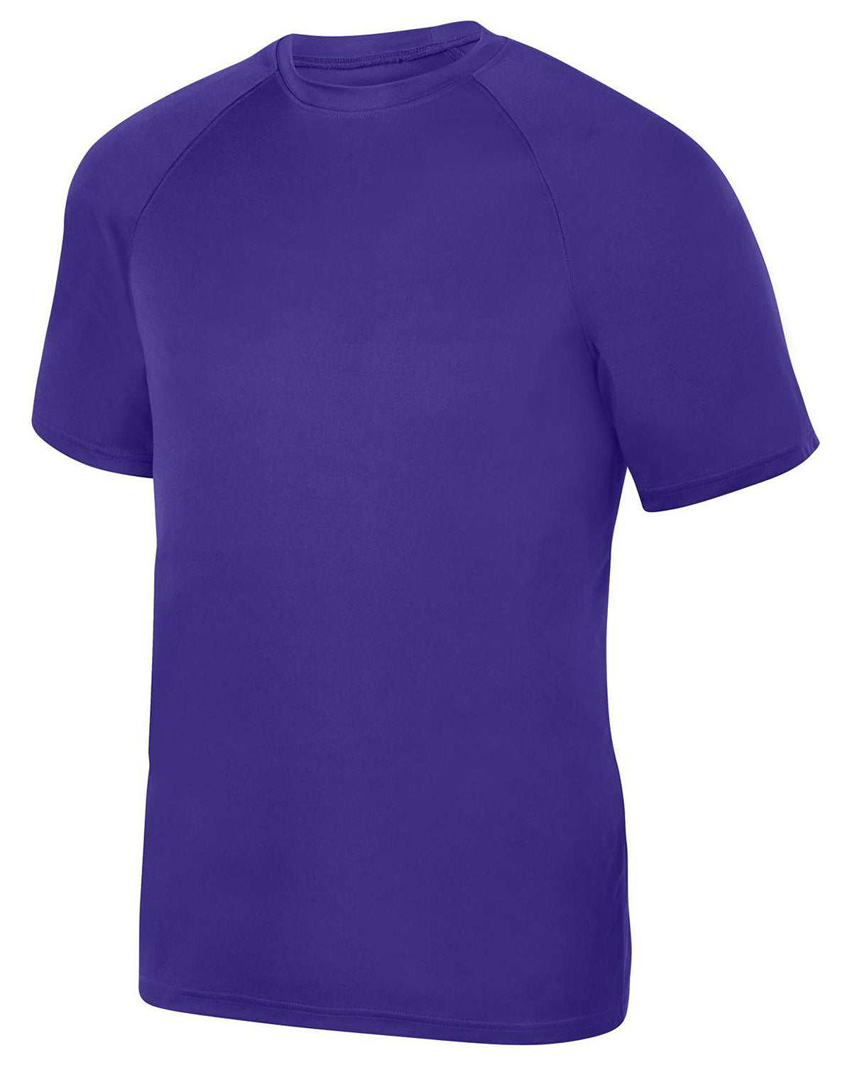 Unisex Attain Wicking Short-Sleeve T-Shirt - Purple