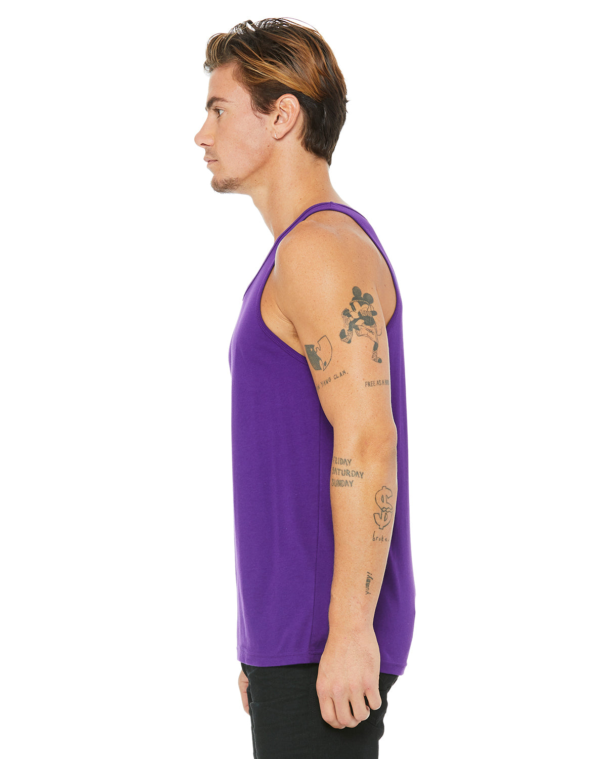 Unisex Jersey Tank - Team Purple