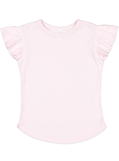Toddler Flutter Sleeve T-Shirt - Ballerina