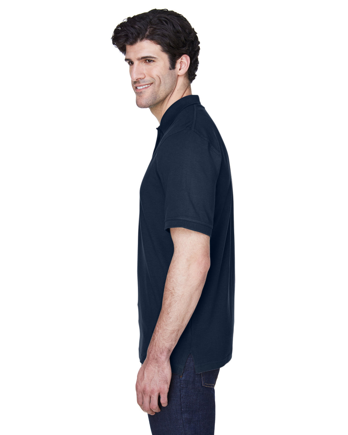 Men's Classic Piqu�� Polo - Navy