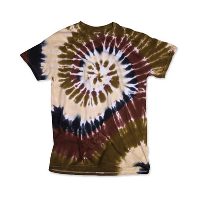Youth Multi-Color Spiral T-Shirt - Woodland Spiral