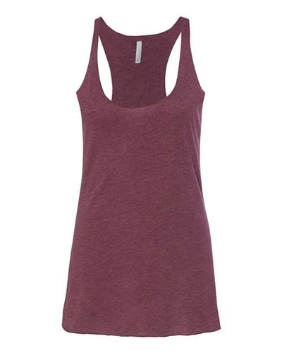 BELLA + CANVAS 8430 Maroon Triblend — front