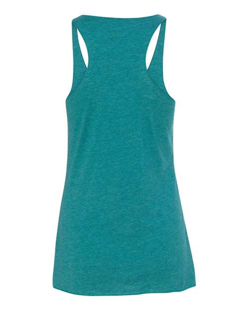 BELLA + CANVAS 8430 Teal Triblend — back