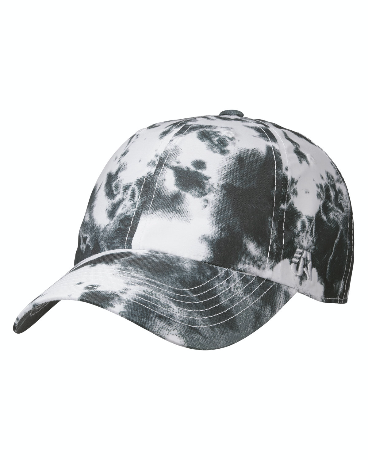 Unisex Crew Cap - Black Tie Dye