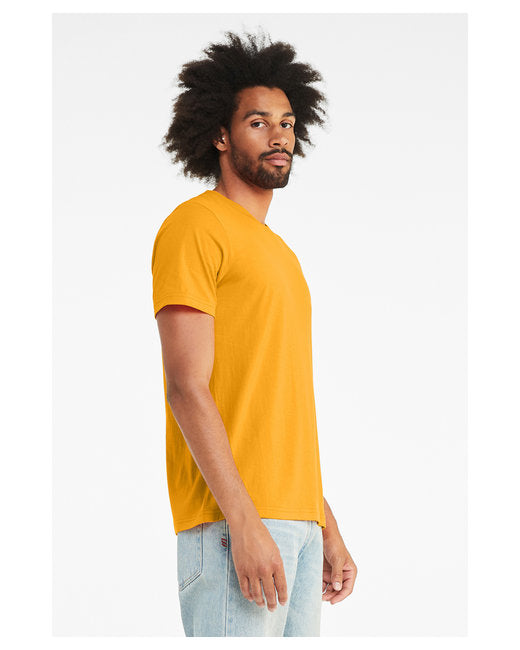 Unisex Heather CVC T-Shirt - Heather Gold