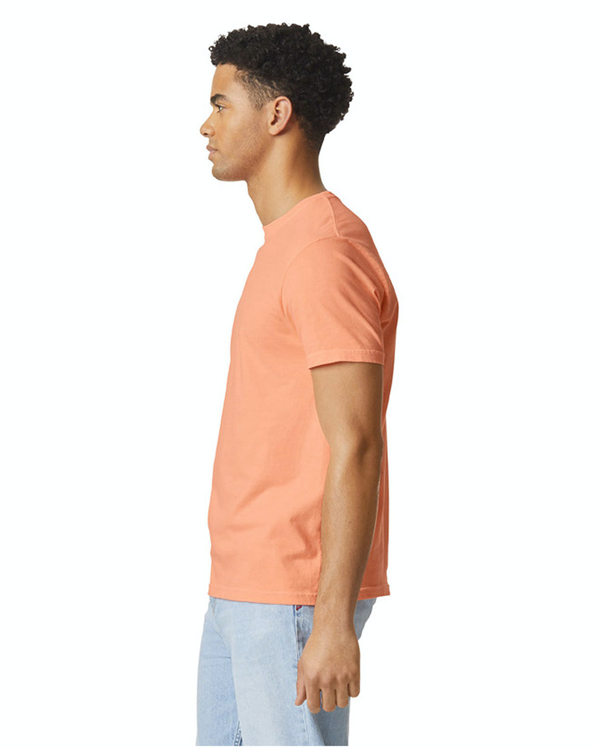 Unisex Heavyweight RS T-Shirt - Neon Cantaloupe