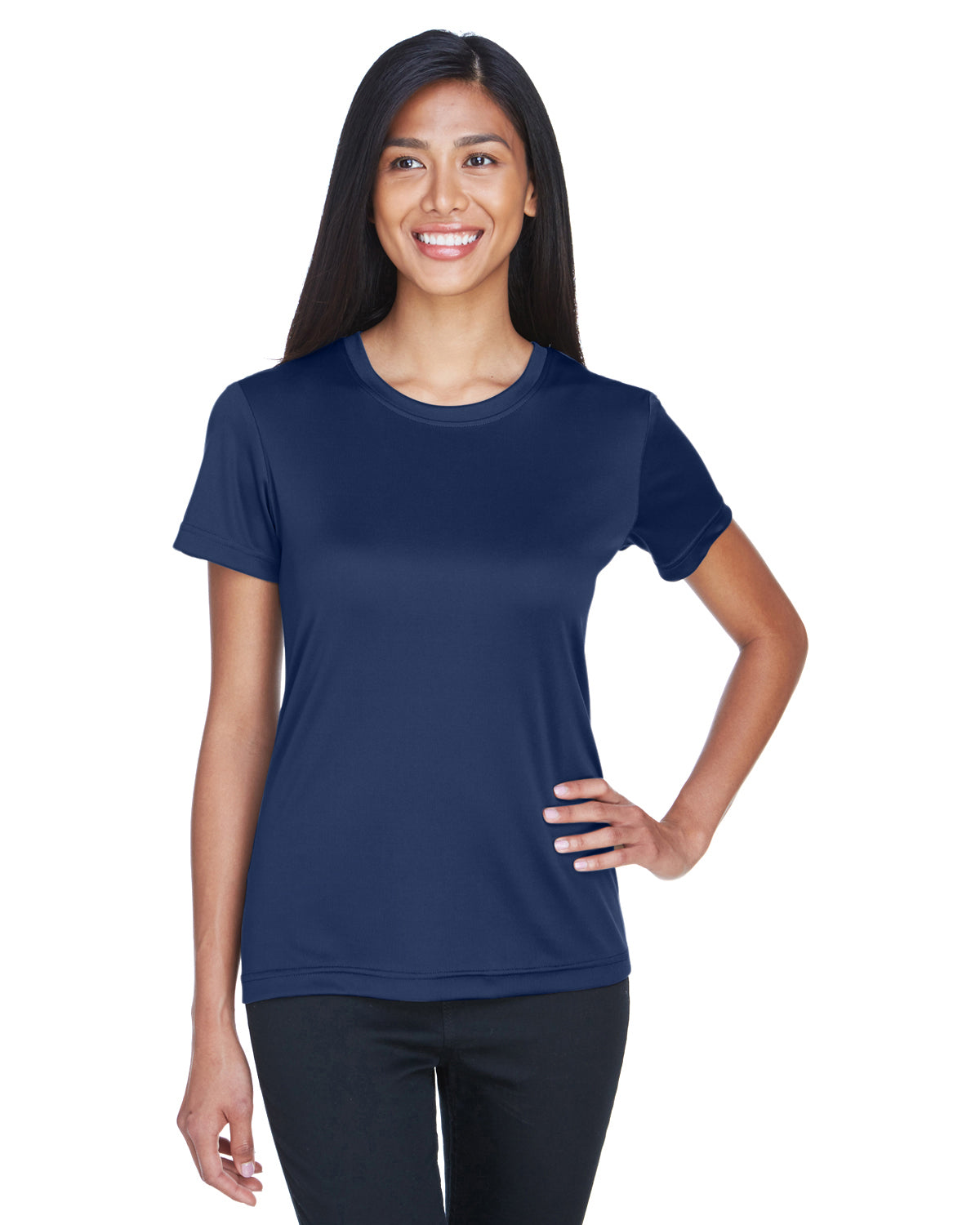 Women's Cool & Dry Basic Performance T-Shirt - Navy