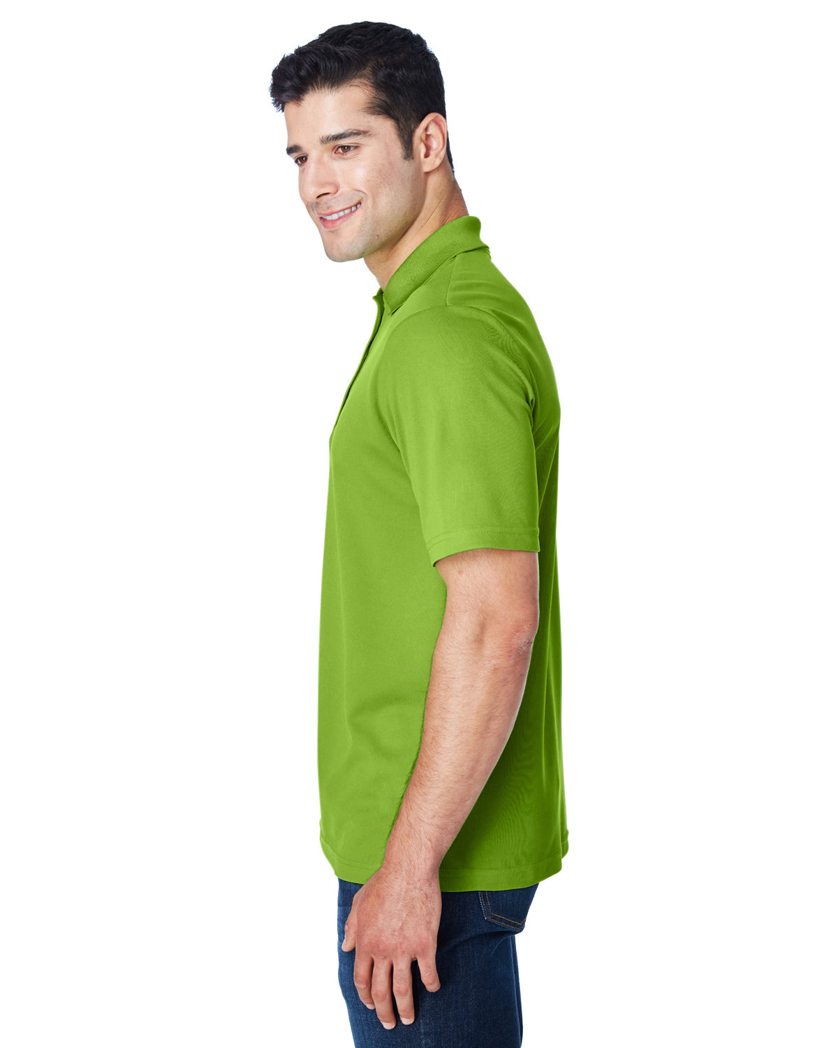 Men's Origin Performance Piqué Polo - Acid Green