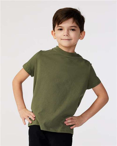 Rabbit Skins 3321 Military Green — on model front