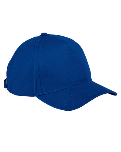 5-Panel Brushed Twill Cap - Royal