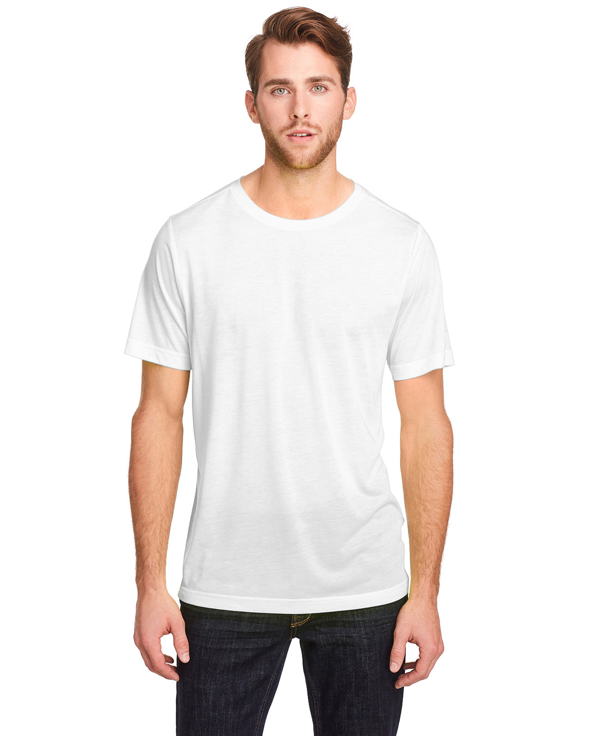 Unisex Fusion ChromaSoft™ Performance T-Shirt - White