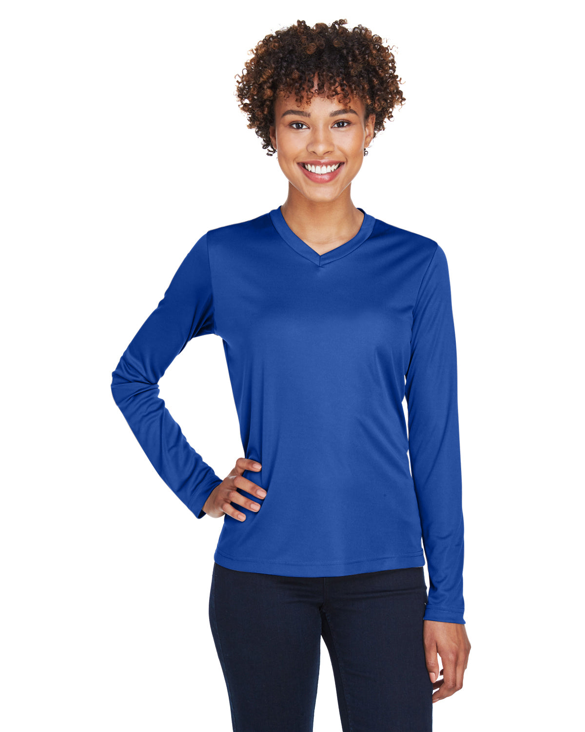 Women's Zone Performance Long-Sleeve T-Shirt - Sport Royal