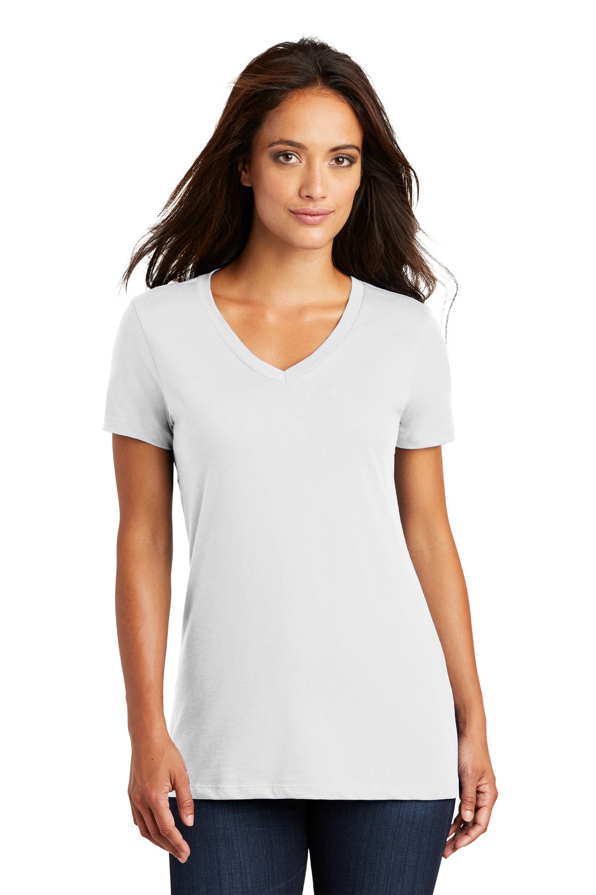 Women's Perfect Weight V-Neck Tee - Bright White