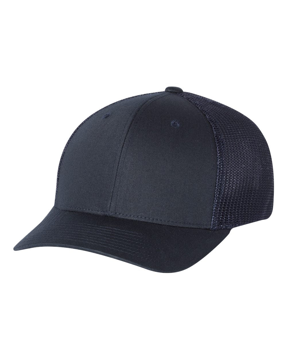Fitted Trucker with R-Flex - Navy