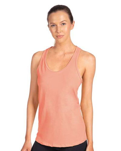 Next Level 1533 Light Orange — on model front