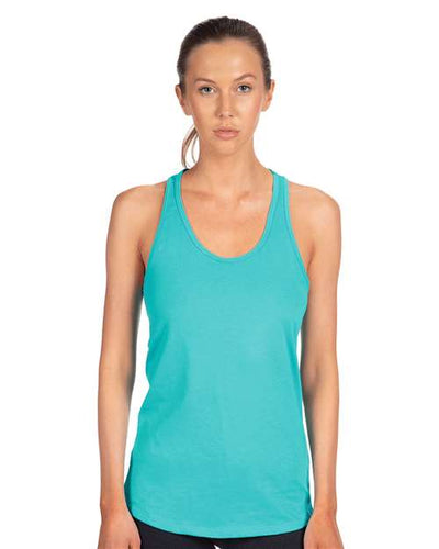 Next Level 1533 Tahiti Blue — on model front