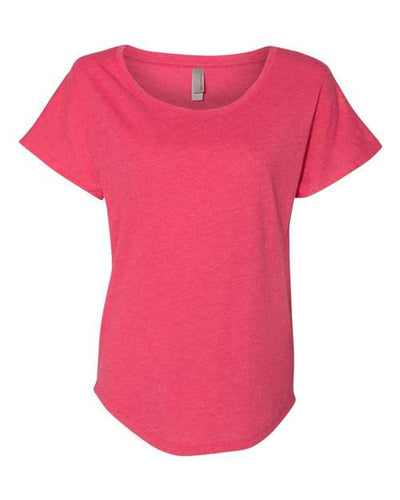Next Level 6760 Vintage Shocking Pink — front