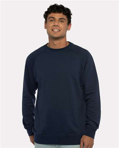 Next Level 9000 Midnight Navy — on model front