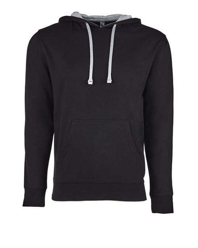 Next Level 9301 Black/ Heather Grey — front