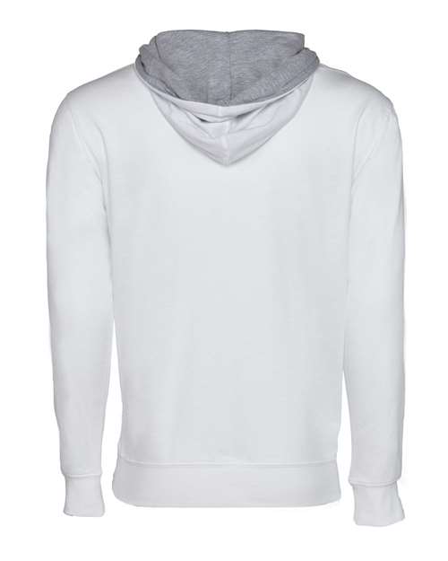 Next Level 9301 White/ Heather Grey — back