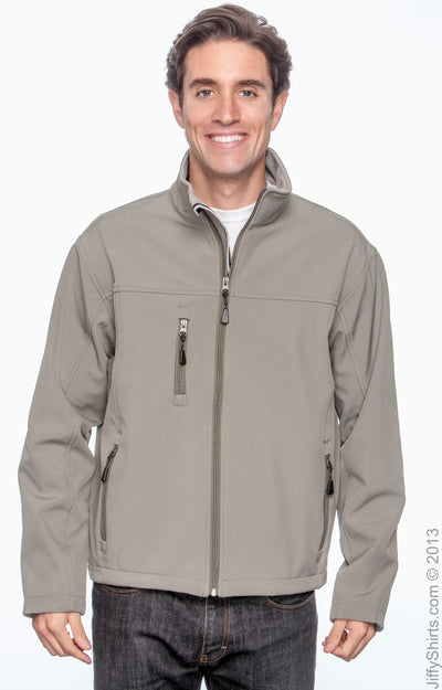 Men's Soft Shell Jacket - Olive