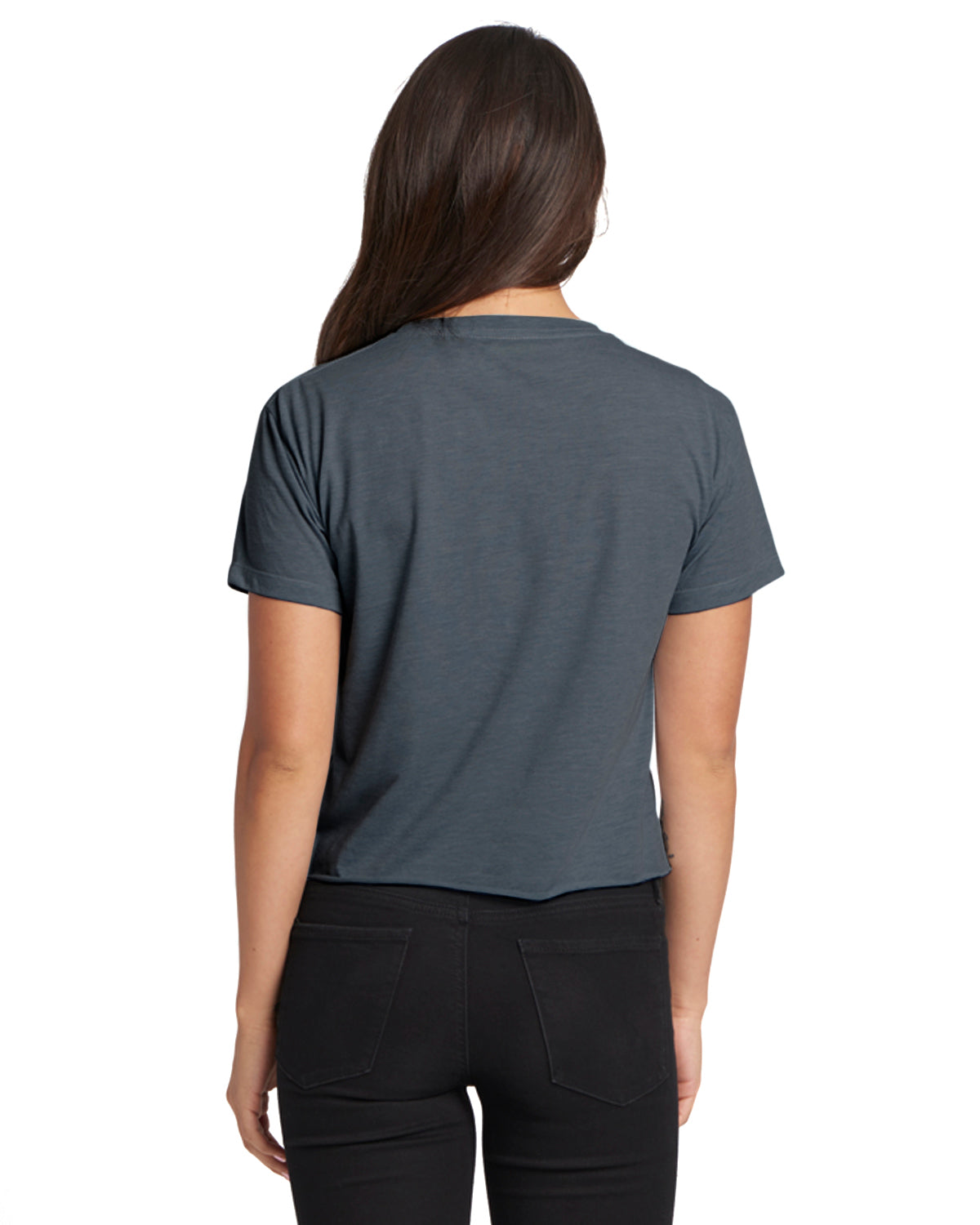 Women's Festival Cali Crop T-Shirt - Antique Denim